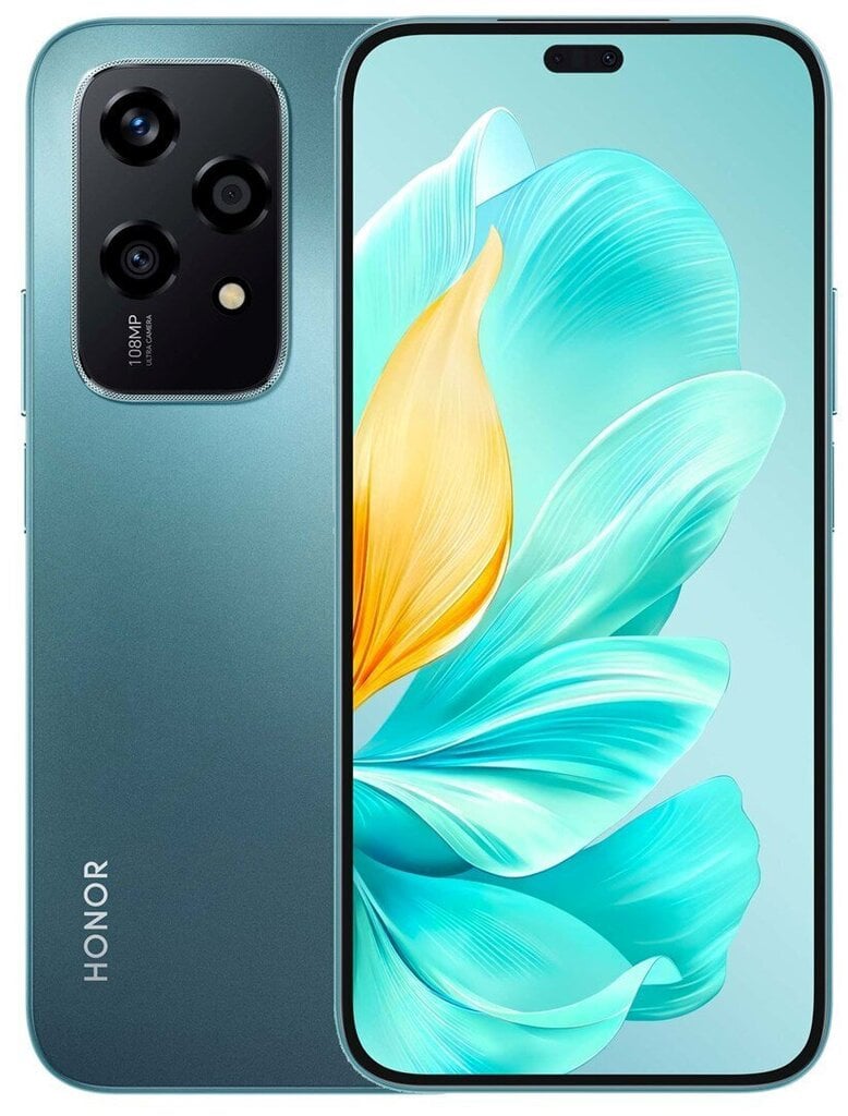 Honor 200 Lite 5G 8 GB 256GB Cyan Lake цена и информация | Telefonid | hansapost.ee