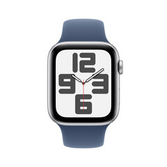 Apple Watch SE GPS 44mm Silver Aluminium Case with Denim Sport Band - S/M MXEQ3ET/A hind ja info | Nutikellad, laste nutikellad | hansapost.ee