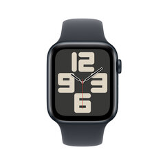 Apple Watch SE GPS 44mm Midnight Aluminium Case with Midnight Sport Band - S/M MXEJ3ET/A price and information | Nutikellad, laste nutikellad | hansapost.ee