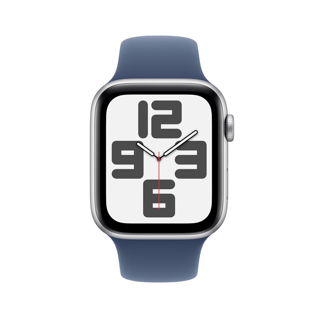 Apple Watch SE GPS 40mm Silver Aluminium Case with Denim Sport Band - S/M MXEC3ET/A hind ja info | Nutikellad, laste nutikellad | hansapost.ee