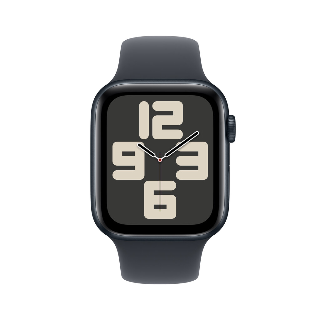 Apple Watch SE GPS 40mm Midnight Aluminium Case with Midnight Sport Band - S/M MXE73ET/A цена и информация | Nutikellad, laste nutikellad | hansapost.ee