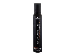 Tugeva hoidmisega juuksevaht Schwarzkopf Professional Silhouette Super Hold Mousse, 200 ml price and information | Juuste viimistlusvahendid | hansapost.ee