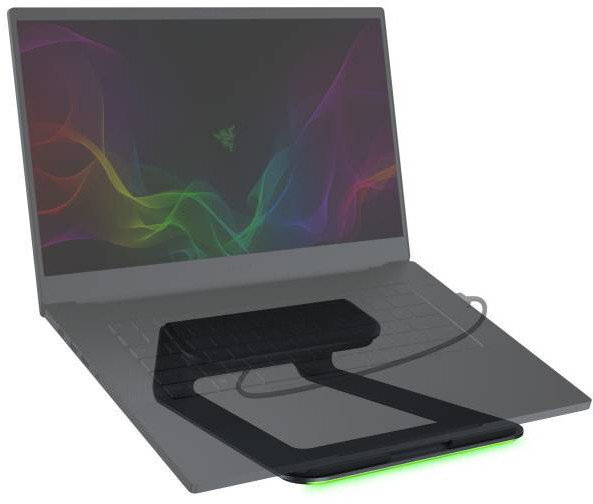 Razer Laptop Stand Chroma with RGB lightning Black цена и информация | Sülearvuti tarvikud | hansapost.ee