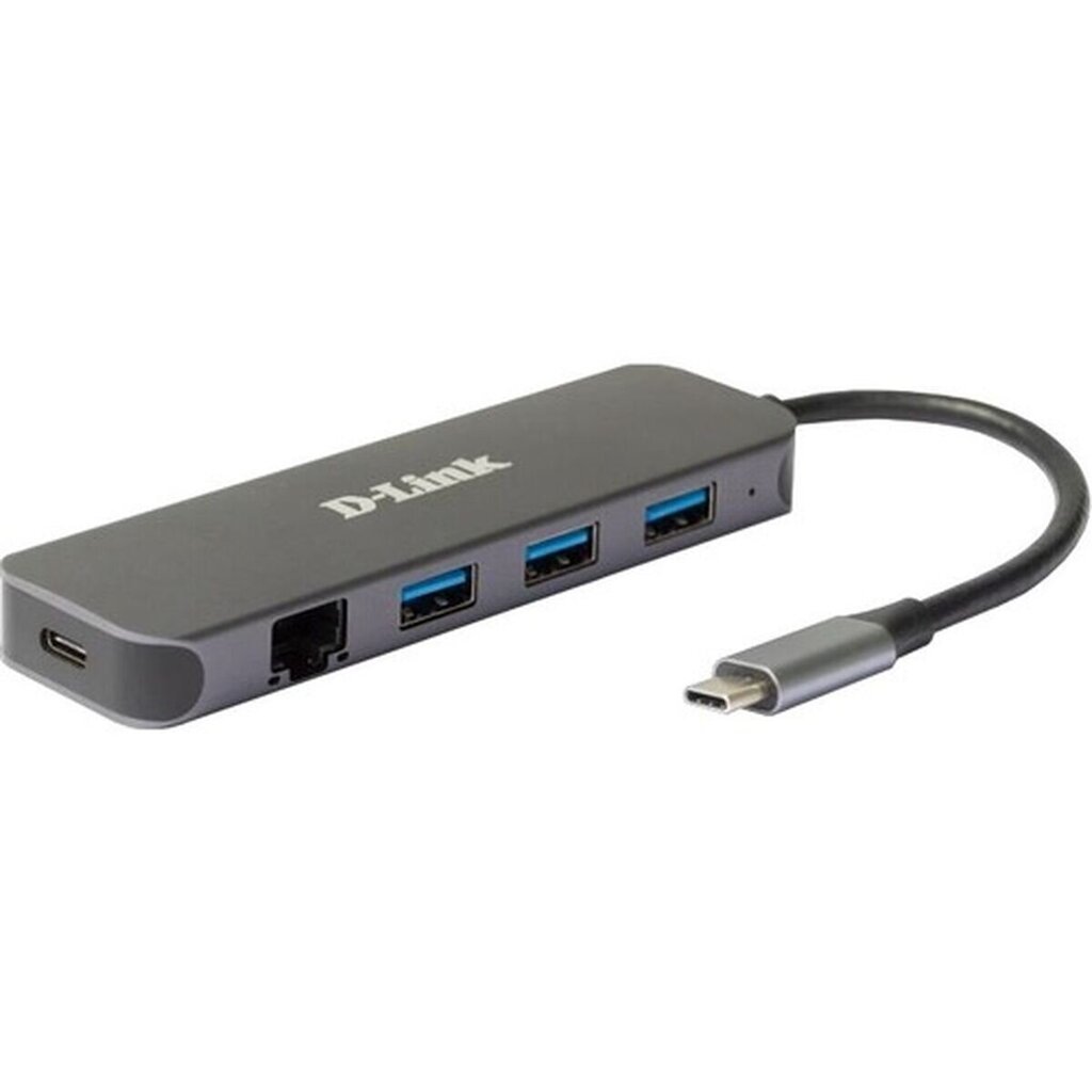 Dokkimisjaam D-Link DUB-2334 Hall цена и информация | USB adapterid ja jagajad | hansapost.ee