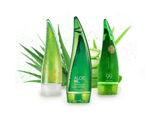 Komplekt Holika Holika Jeju Aloe Face&Body Care: Näomask 55 ml + dušigeel 55 ml + rahustav geel 55 ml hind ja info | Näopuhastusvahendid | hansapost.ee