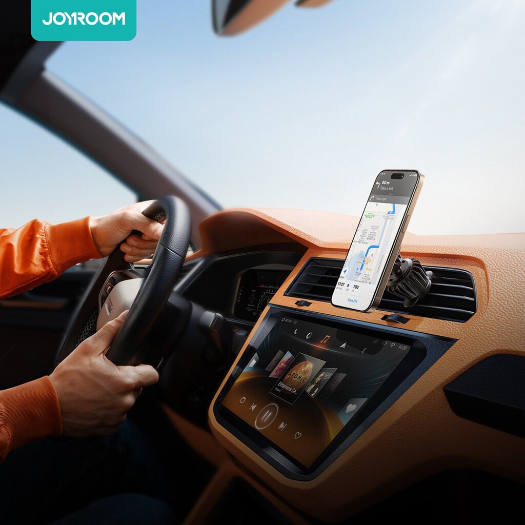 Auto telefonihoidik Joyroom JR-ZS406 (air vent) must цена и информация | Telefonihoidjad | hansapost.ee