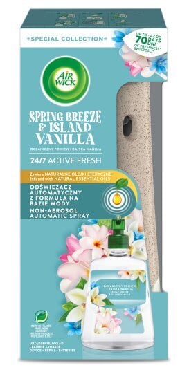 Air Wick Active Fresh õhuvärskendaja koos seadmega Spring Breeze&Vanilla цена и информация | Õhuvärskendajad | hansapost.ee