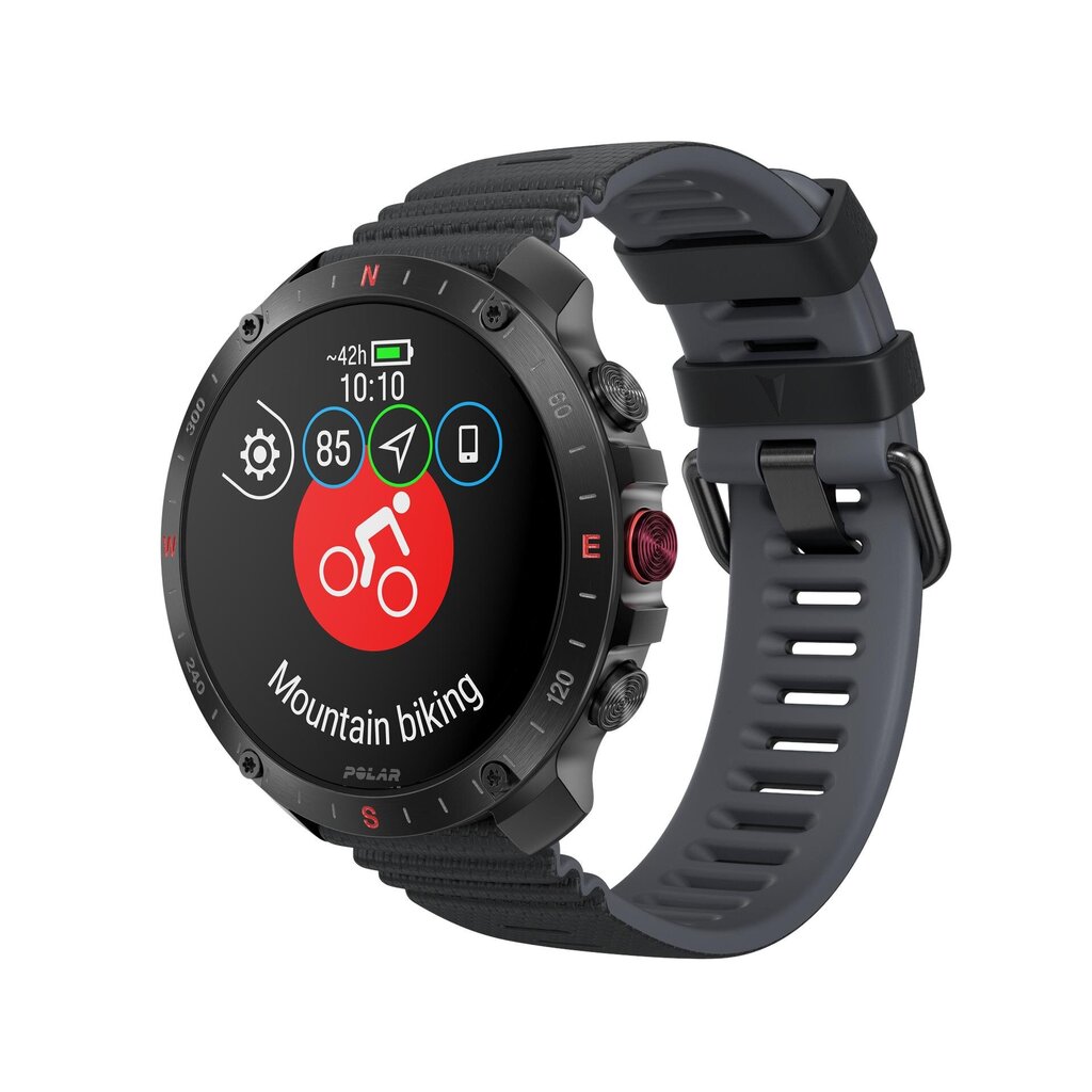 Polar Grit X2 Pro Spordi nutikell, Must, H10 pulsianduriga цена и информация | Nutivõrud ja aktiivsusmonitorid | hansapost.ee