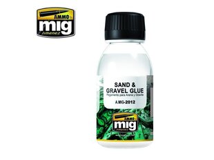 AMMO MIG - SAND & GRAVEL GLUE(Liiva ja kruusa liim), 100ml. 2012 price and information | Kunstitarbed, voolimise tarvikud | hansapost.ee