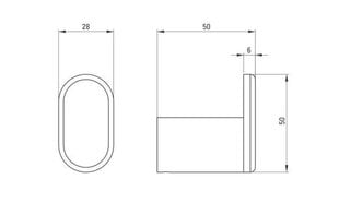 Käterätikukonks Deante Round, harjatud kuld price and information | Bathroom accessories | hansapost.ee