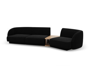 Modulaarne diivan Micadoni Miley, must price and information | Sofa beds and sofas | hansapost.ee