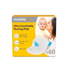 Вкладыши в бюстгальтер Medela 5881, 60 шт. цена и информация | Товары для кормления | hansapost.ee