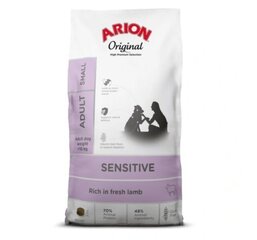 Arion Original Sensitive koos lambaliha ja riisiga, 7 kg hind ja info | Koerte kuivtoit ja krõbinad | hansapost.ee