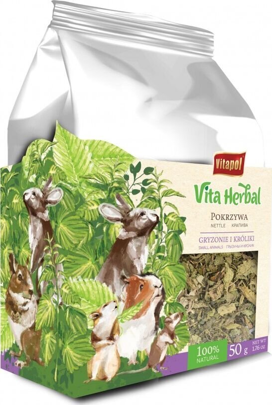 Näriliste toidulisand Vitapol Vita Herbal, 50 g цена и информация | Toit väikeloomadele | hansapost.ee