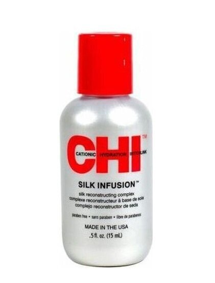 Juukseseerum siidiga Chi Silk Infusion 15 ml цена и информация | Juuksemaskid, õlid ja seerumid | hansapost.ee