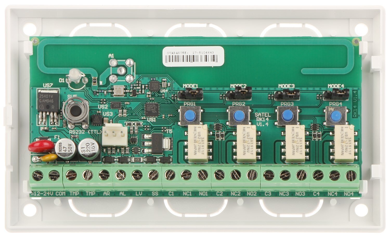 Raadiokontroller Rk-4K Satel hind ja info | Valvesüsteemid, kontrollerid | hansapost.ee