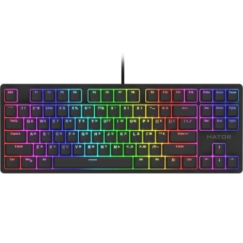 Hator HTK-520 Rockfall 2 Mecha TKL Wired gaming keyboard EN|UA|RU hind ja info | Klaviatuurid | hansapost.ee