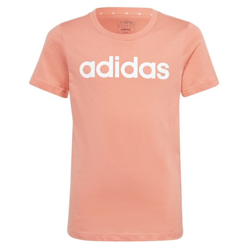 Adidas T-särk tüdrukutele, oranž цена и информация | Särgid tüdrukutele | hansapost.ee