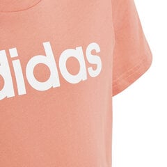 Adidas T-särk tüdrukutele, oranž hind ja info | Särgid tüdrukutele | hansapost.ee