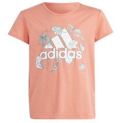 Adidas T-särk tüdrukutele, oranž price and information | Shirts for girls | hansapost.ee