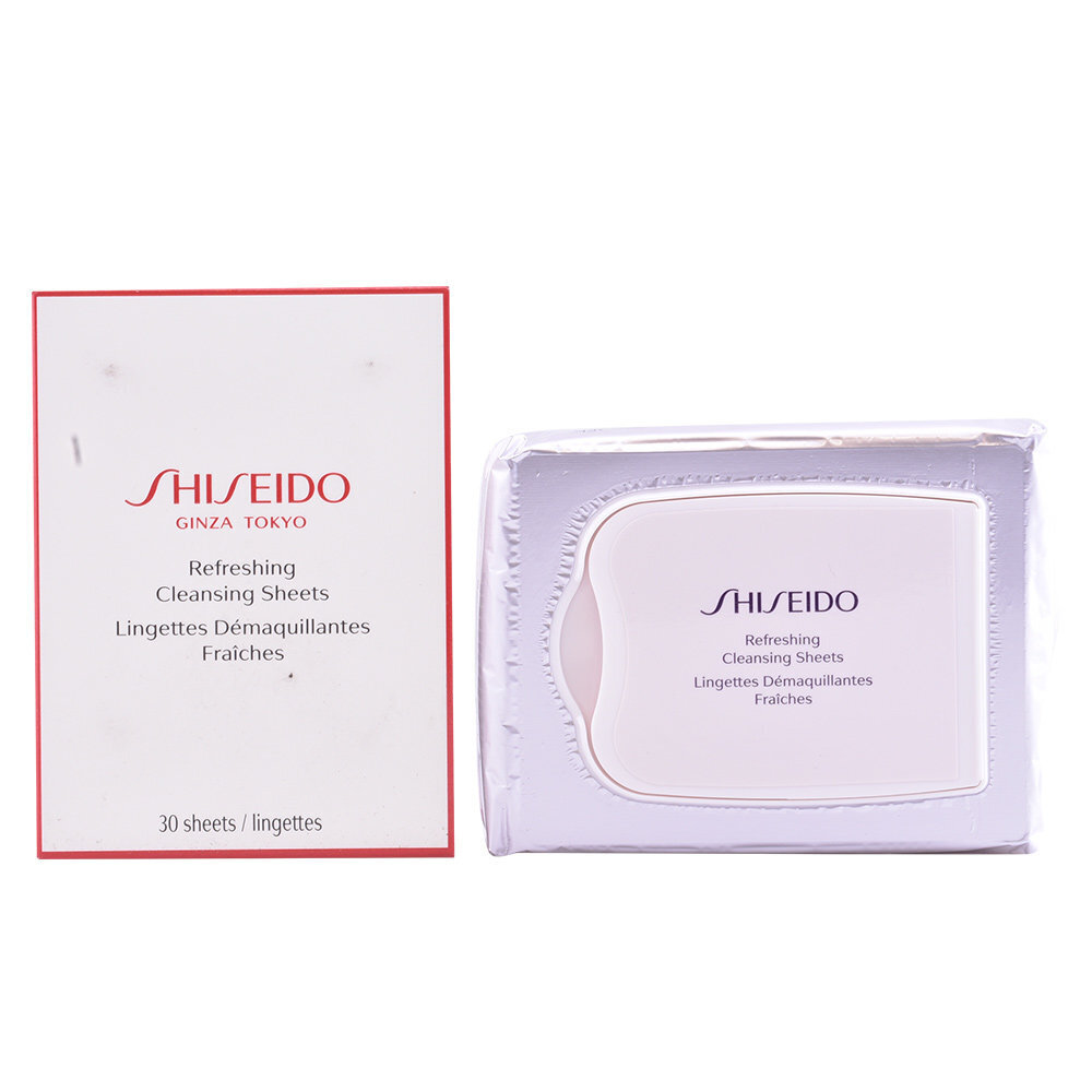 Salvrätikud näole Shiseido Refreshing Cleansing Sheets, 30 tk цена и информация | Näopuhastusvahendid | hansapost.ee