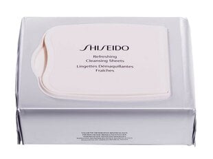 Освежающие салфетки для лица Shiseido Refreshing Cleansing Sheets 30 шт. цена и информация | Аппараты для ухода за лицом | hansapost.ee