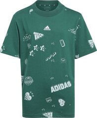 T-särk poistele Adidas, roheline price and information | Shirts for boys | hansapost.ee