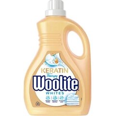 Woolite жидкий стиральный порошок Keratin Whites, 1,8 л цена и информация | Моющие средства | hansapost.ee