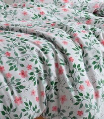 Riposo puuvillase voodipesu komplekt Kate Green, 140x200, 2-osaline price and information | Bed linen | hansapost.ee