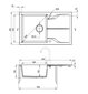 Graniidist köögivalamu Deante Andante koos segistiga ZQNN5113, nero hind ja info | Köögivalamud | hansapost.ee