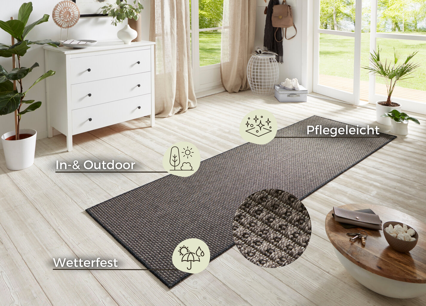 Vaip BT Carpet Nature 80x500 cm цена и информация | Vaibad | hansapost.ee