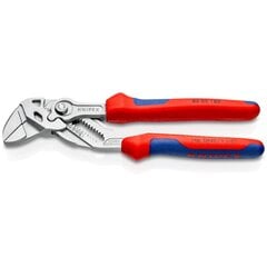 Плоскогубцы гаечный ключ Knipex, 180 мм цена и информация | Ручной инструмент, 18 В 125 мм бесщеточная угловая шлифовальная машина для Makita Cordless, замена литий-ионного аккумулятора | hansapost.ee