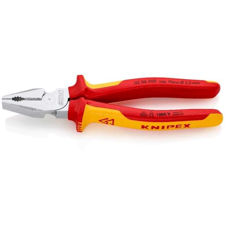 Kaabli eemaldamise tangid Knipex, 165 mm цена и информация | Käsitööriistad | hansapost.ee