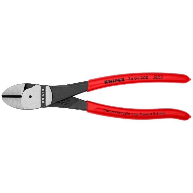 Tangid Knipex 44 11 J1, 12-25mm цена и информация | Käsitööriistad | hansapost.ee