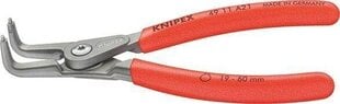 Плоскогубцы для внешних стопорных колец изогнутые Knipex A41 4921A41, 85-140 мм цена и информация | Механические инструменты | hansapost.ee