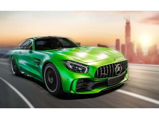 Сборная пластиковая модель Revell - Build‘N Race-Chassis Mercedes-AMG GT R, зеленая, 1/43, 23153 цена и информация | Конструкторы и кубики | hansapost.ee