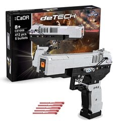 Ehitusplokid M23 Püstol 412 tk Cada C81009W price and information | Blocks and constructors | hansapost.ee