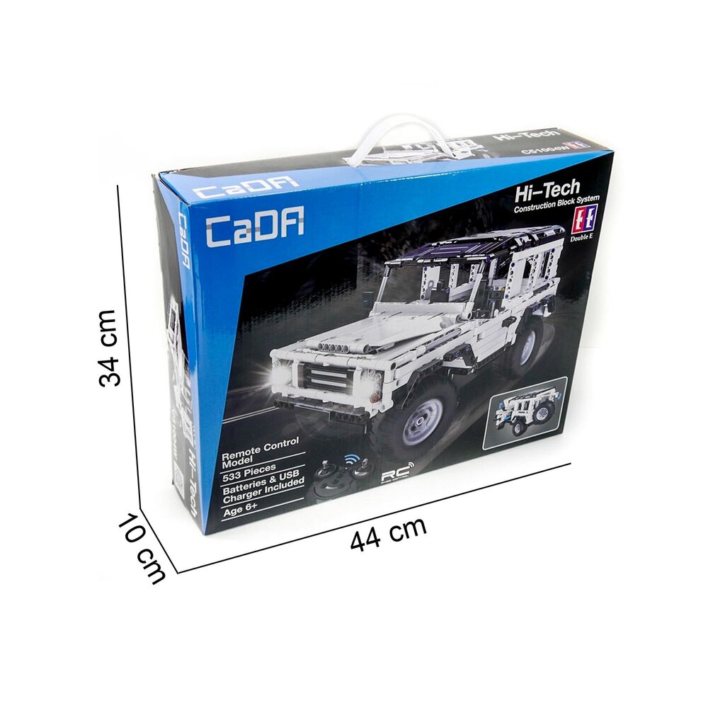 Ehitusplokid RC Jeep Cada C51004W hind ja info | Klotsid ja konstruktorid | hansapost.ee