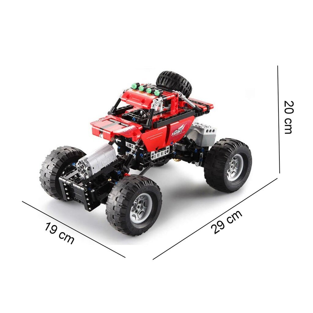 Kaugjuhitav roomikauto CaDA Double Eagle C51041W Blocks Off-road RC цена и информация | Klotsid ja konstruktorid | hansapost.ee