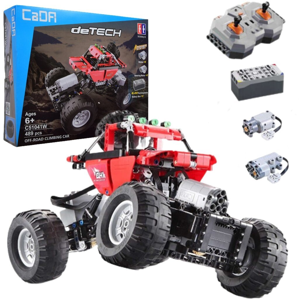 Kaugjuhitav roomikauto CaDA Double Eagle C51041W Blocks Off-road RC hind ja info | Klotsid ja konstruktorid | hansapost.ee