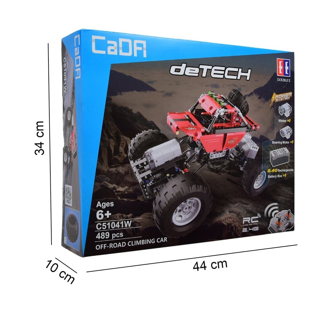 Kaugjuhitav roomikauto CaDA Double Eagle C51041W Blocks Off-road RC цена и информация | Klotsid ja konstruktorid | hansapost.ee