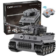 Constructor Tiger tank RC Cada C61071W 925 el. цена и информация | Конструкторы и кубики | hansapost.ee