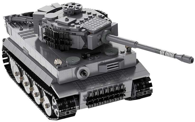 Constructor Tiger tank RC Cada C61071W 925 el. hind ja info | Klotsid ja konstruktorid | hansapost.ee