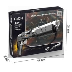 Klotsid Cada Shotgun Gun 2in1 C81052W, 880 tk цена и информация | Конструкторы и кубики | hansapost.ee