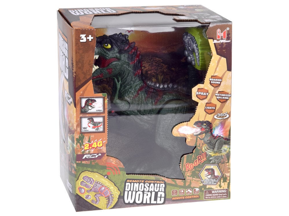 Rc dinosaurus T-Rex 2in1, roheline hind ja info | Mänguasjad poistele | hansapost.ee