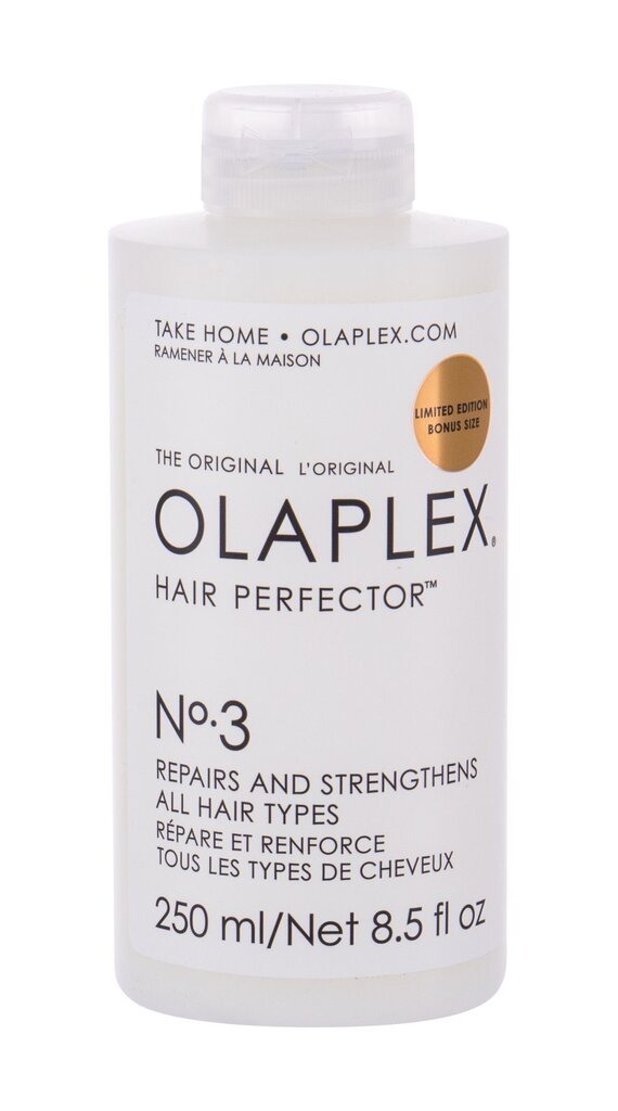 Taastav vahend nõrkadele juustele Olaplex Hair Perfector No. 3 250 ml hind ja info | Juuksemaskid, õlid ja seerumid | hansapost.ee