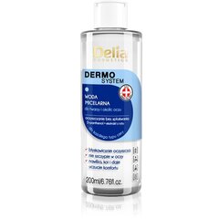 Mitsellaarvesi Delia Cosmetics Dermo System 200 ml hind ja info | Näopuhastusvahendid | hansapost.ee