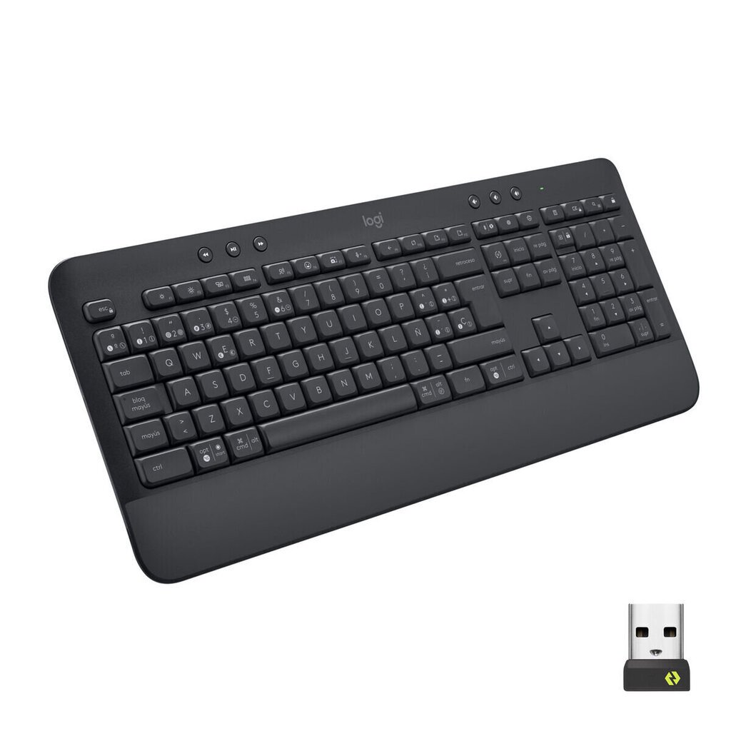 Logitech Signature K650, must цена и информация | Klaviatuurid | hansapost.ee