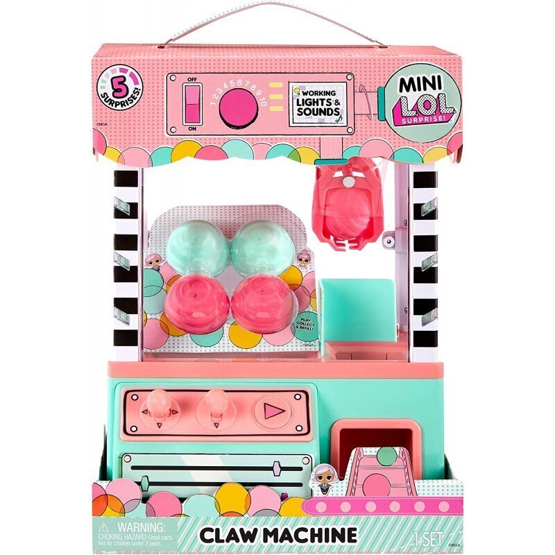 Mängumasin - "LOL Surprise Minis Claw Machine" цена и информация | Mänguasjad tüdrukutele | hansapost.ee