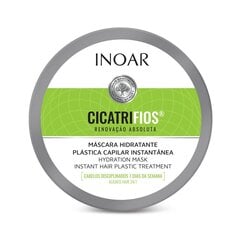 Маска для восстановления структуры волос Inoar CicatriFios, 250 г цена и информация | Средства для укрепления волос | hansapost.ee